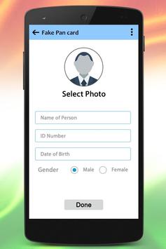 Pan Card Fake Id Number